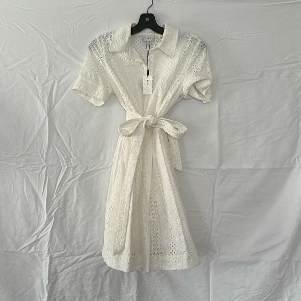 Super cute eyelet Milly Dress never worn too small for me sadly